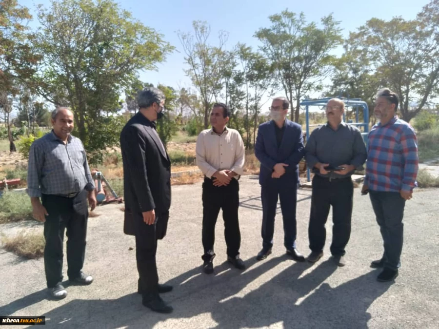 بازدید میدانی سرپرست دانشگاه فنی و حرفه ای استان تهران از آموزشکده فنی و کشاورزی شهریار و آموزشکده تربیت بدنی صفادشت 7