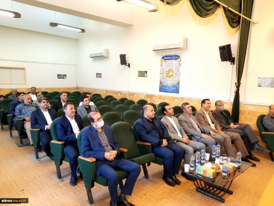 مراسم تکریم و معارفه سرپرست آموزشکده فنی و کشاورزی شهریار 5