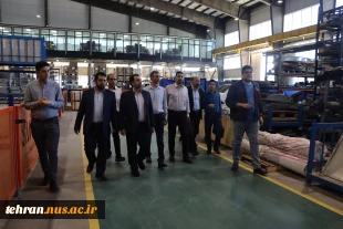 بازدید معاونین و جمعی از اعضای هیات علمی دانشگاه فنی و حرفه ای استان تهران از کارخانجات گسترده گروه صنعتی آسانسور و پله برقی بهران آسانبر 2