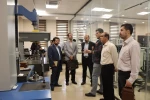 بازدید معاونین و جمعی از اعضای هیات علمی دانشگاه فنی و حرفه ای استان تهران از کارخانجات گسترده گروه صنعتی آسانسور و پله برقی بهران آسانبر 8