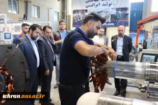 بازدید معاونین و جمعی از اعضای هیات علمی دانشگاه فنی و حرفه ای استان تهران از کارخانجات گسترده گروه صنعتی آسانسور و پله برقی بهران آسانبر 10