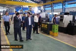 بازدید معاونین و جمعی از اعضای هیات علمی دانشگاه فنی و حرفه ای استان تهران از کارخانجات گسترده گروه صنعتی آسانسور و پله برقی بهران آسانبر 12