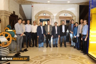 بازدید معاونین و جمعی از اعضای هیات علمی دانشگاه فنی و حرفه ای استان تهران از کارخانجات گسترده گروه صنعتی آسانسور و پله برقی بهران آسانبر 13