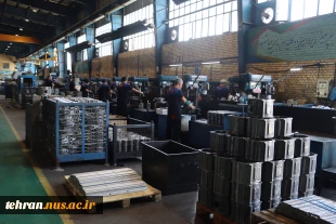 بازدید معاونین و جمعی از اعضای هیات علمی دانشگاه فنی و حرفه ای استان تهران از کارخانجات گسترده گروه صنعتی آسانسور و پله برقی بهران آسانبر 16