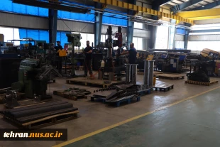 بازدید معاونین و جمعی از اعضای هیات علمی دانشگاه فنی و حرفه ای استان تهران از کارخانجات گسترده گروه صنعتی آسانسور و پله برقی بهران آسانبر 18
