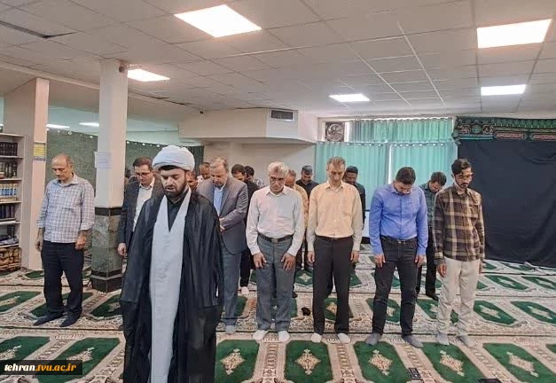 برگزاری مراسم مناسبات های مذهبی ایام پایانی ماه صفر با حضور آقای دکتر رحیمی سرپرست دانشگاه فنی و حرفه ای استان تهران 9