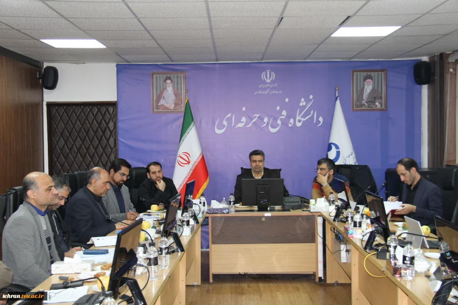 برگزاری نشست سازمان اداری و استخدامی در دانشگاه فنی و حرفه‌ای 3