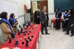 بازدید رئیس دانشگاه فنی و حرفه‌ای استان تهران از آموزشکده فنی و حرفه ای دختران تهران ولی عصر(عج)  5