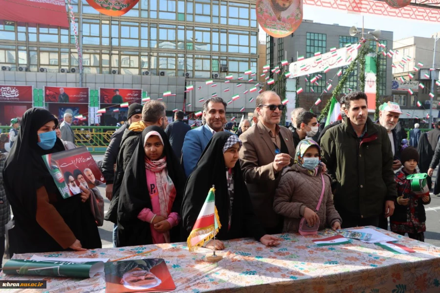 حضور پرشور دانشگاهیان دانشگاه فنی و حرفه‌ای کشور در جشن پیروزی انقلاب و راهپیمایی یوم‌الله 22 بهمن 10