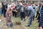 برگزاری آیین درختکاری در دانشکده فنی انقلاب اسلامی 8