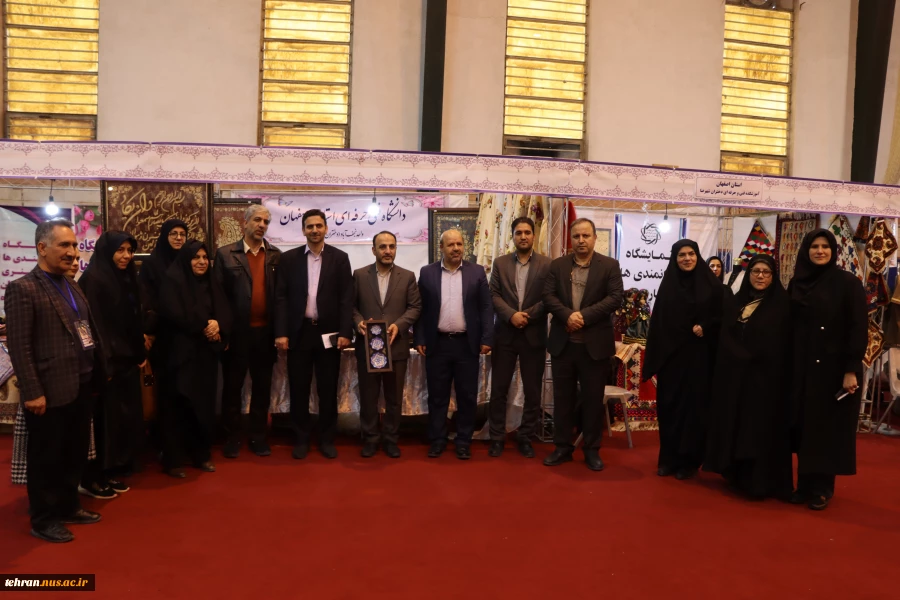 بازدید معاون فرهنگی و اجتماعی وزارت علوم و هیئت همراه از هفتمین بازارچه دانشجویی (نمایشگاه و فروشگاه دستاوردها و توانمندی‌های دانشگاه فنی و حرفه‌ای کشور) 2