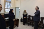 دیدار نوروزی رئیس دانشگاه فنی و حرفه ای استان تهران با کارکنان دانشکده فنی انقلاب اسلامی 7