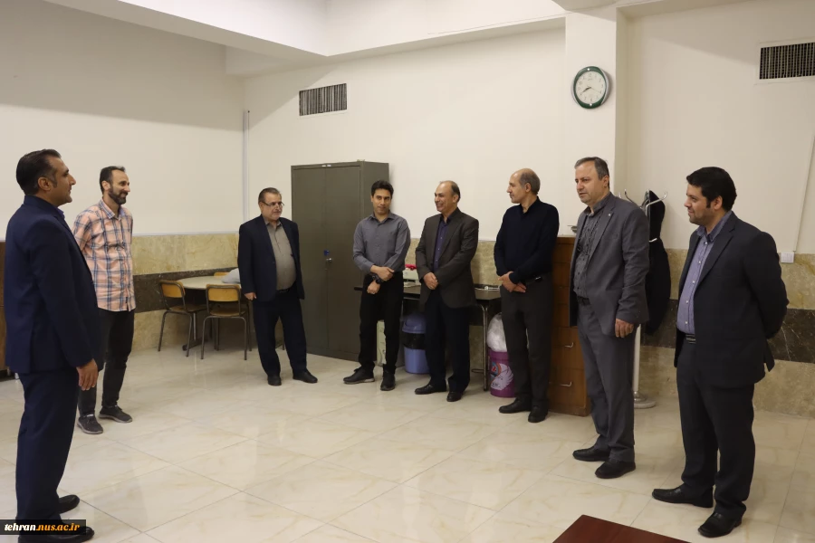 دیدار نوروزی رئیس دانشگاه فنی و حرفه ای استان تهران با کارکنان دانشکده فنی انقلاب اسلامی 2
