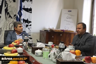 دیدار رییس دانشگاه فنی و حرفه ای استان تهران با مدیرعامل گروه صنعتی آسانسور و پلکان برقی بهران آسانبر 4