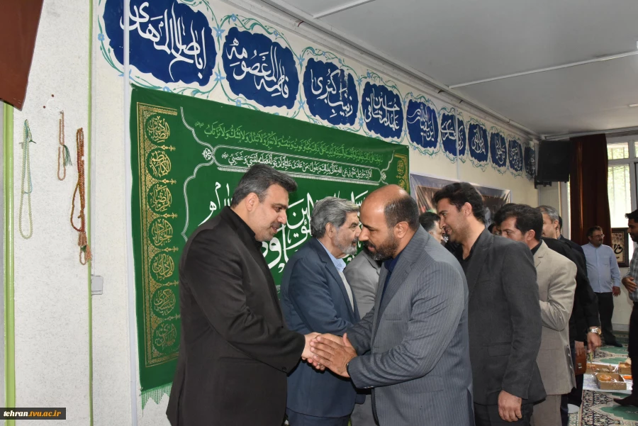 برگزاری آیین عزاداری شهادت آیت‌الله سید ابراهیم رئیسی و هیئت همراه در سازمان مرکزی دانشگاه فنی و حرفه‌ای 19