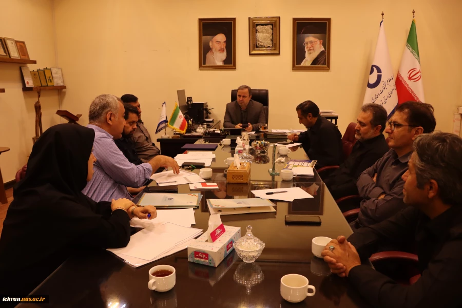 دومین جلسه هماهنگی برگزاری کنسرسیوم اشتغال و مهارت‌آموزی دانشجویان دانشگاه ملی مهارت استان تهران 2