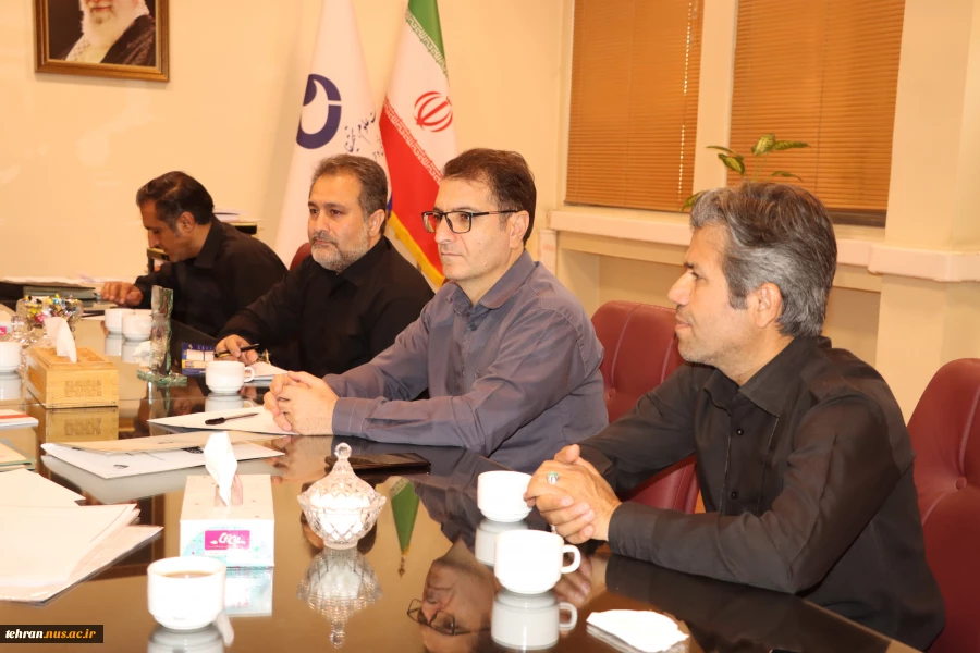 دومین جلسه هماهنگی برگزاری کنسرسیوم اشتغال و مهارت‌آموزی دانشجویان دانشگاه ملی مهارت استان تهران 3