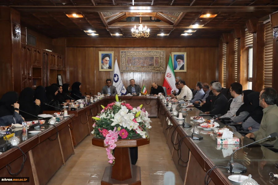جلسه هماهنگی برگزاری کنسرسیوم اشتغال و مهارت‌آموزی دانشجویان دانشگاه ملی مهارت استان تهران 3