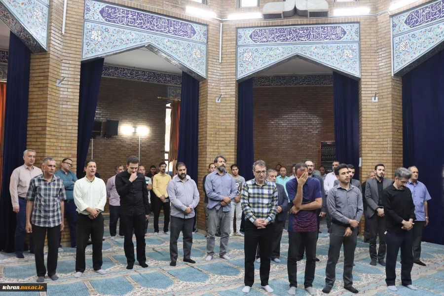 برگزاری مراسم سوگواری رحلت پیامبر اکرم (ص) و شهادت امام حسن مجتبی (ع) و امام رضا (ع)در مسجد دانشکده فنی انقلاب اسلامی 3