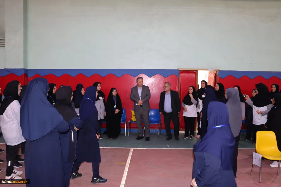 بازدید رئیس دانشگاه ملی مهارت استان تهران از محل برگزاری مسابقات کشوری داژ بال اساتید و کارکنان دانشگاه ملی مهارت کشور 2