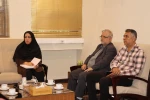 جلسه مشترک معاون فرهنگی دانشجویی دانشگاه ملی مهارت استان تهران و  مدیران شهرداری منطقه 18 تهران 4