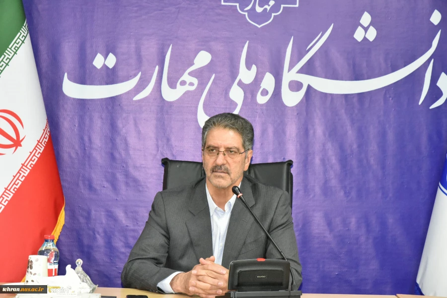 با حضور دکتر زمانی، سرپرست دانشگاه ملی مهارت؛

آیین تکریم و معارفه دو معاونت فرهنگی و دانشجویی و پژوهش و فناوری، همچنین مدیریت دفتر نظارت، ارزیابی و تضمین کیفیت دانشگاه برگزار شد 2
