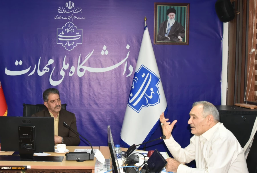 سرپرست دانشگاه ملی مهارت در جلسه هماهنگی برگزاری دومین کنگره ملی شهید حسن طهرانی‌مقدم:
یادواره و سالگرد شهادت سردار شهید حسن طهرانی‌مقدم به نحو شایسته و درخور مقام علمی و آثار ماندگار آن شهید دانشمند برگزار گردد 3
