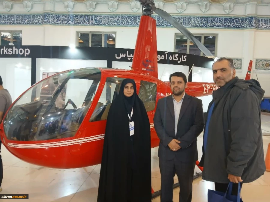 بازدید معاون پژوهش و فناوری دانشگاه ملی مهارت استان تهران از دستاوردهای عرضه شده در  بیست و یکمین نمایشگاه بین‌المللی تجهیزات پلیسی، امنیتی و ایمنی (ایپاس) 3