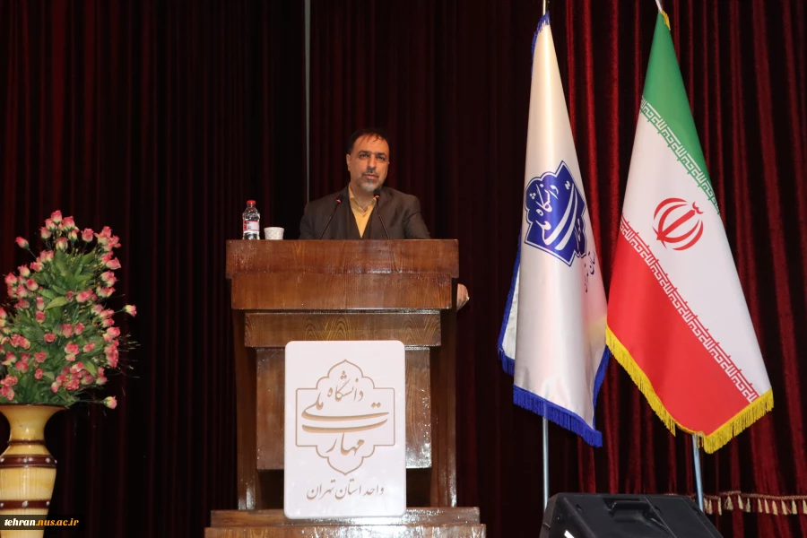 سرپرست معاونت آموزشی دانشگاه ملی مهارت در مراسم جشن آغاز سال تحصیلی ویژه دانشجویان نو ورود در دانشکده ملی مهارت انقلاب اسلامی تهران:

دانشگاه ملی مهارت دانشگاهی است که دانشجویان بعد از فارغ التحصیلی می توانند بصورت مستقیم و بدون دغدغه جذب بازار کار شوند