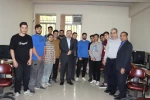 دیدار جمعی از دانشجویان دانشکده ملی مهارت انقلاب اسلامی تهران با رئیس دانشگاه ملی مهارت استان تهران 2