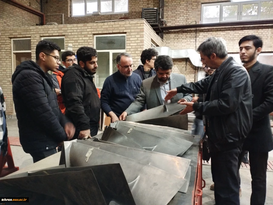 در راستای برنامه های هفته جهانی کارآفرینی؛
بازدید علمی و صنعتی از بخش های فنی مهندسی و تعمیر و نگهداری موتورهای هوایی و کارگاه موتور جت دانشکده صنعت هوانوردی کشور 7