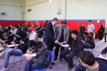 بازدید مدیرکل خدمات آموزشی دانشگاه ملی مهارت از روند برگزاری امتحانات پایان ترم نیمسال اول سال تحصیلی 1403در دانشکده فنی انقلاب اسلامی 2