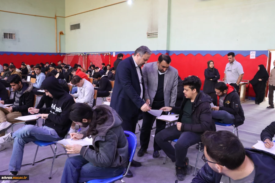 بازدید مدیرکل خدمات آموزشی دانشگاه ملی مهارت از روند برگزاری امتحانات پایان ترم نیمسال اول سال تحصیلی 1403در دانشکده فنی انقلاب اسلامی 2