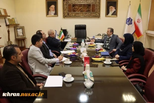 دیدار دبیر انجمن صنفی تولیدکنندگان و فناوران صنعتی ساختمان با رییس دانشگاه ملی مهارت استان تهران 2