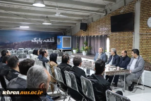 در جهت توسعه همکاری های حوزه صنعت و دانشگاه در شهرک صنعتی قرچک صورت پذیرفت؛ 

نشست مشترک رئیس دانشگاه ملی مهارت استان تهران با قائم مقام و مدیر عامل شرکت شهرک های صنعتی تهران، مدیر عامل شرکت خدماتی شهرک صنعتی قرچک، رئیس انجمن حمایت از زندانیان شهرستان ق