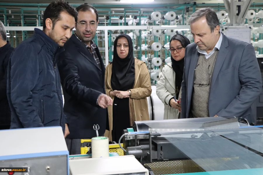 بازدید رئیس دانشگاه ملی مهارت استان تهران از شرکت جهان اروم اُیاز 4
