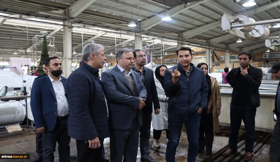 بازدید رئیس دانشگاه ملی مهارت استان تهران از شرکت جهان اروم اُیاز 4
