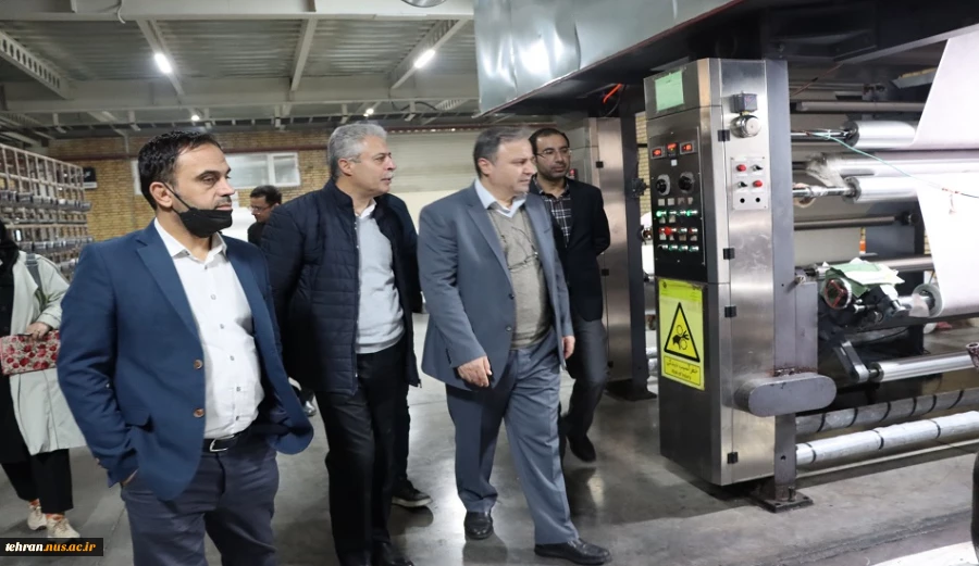 بازدید رئیس دانشگاه ملی مهارت استان تهران از شرکت جهان اروم اُیاز 5