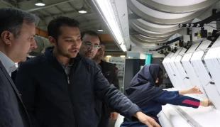 بازدید رئیس دانشگاه ملی مهارت استان تهران از شرکت جهان اروم اُیاز 7