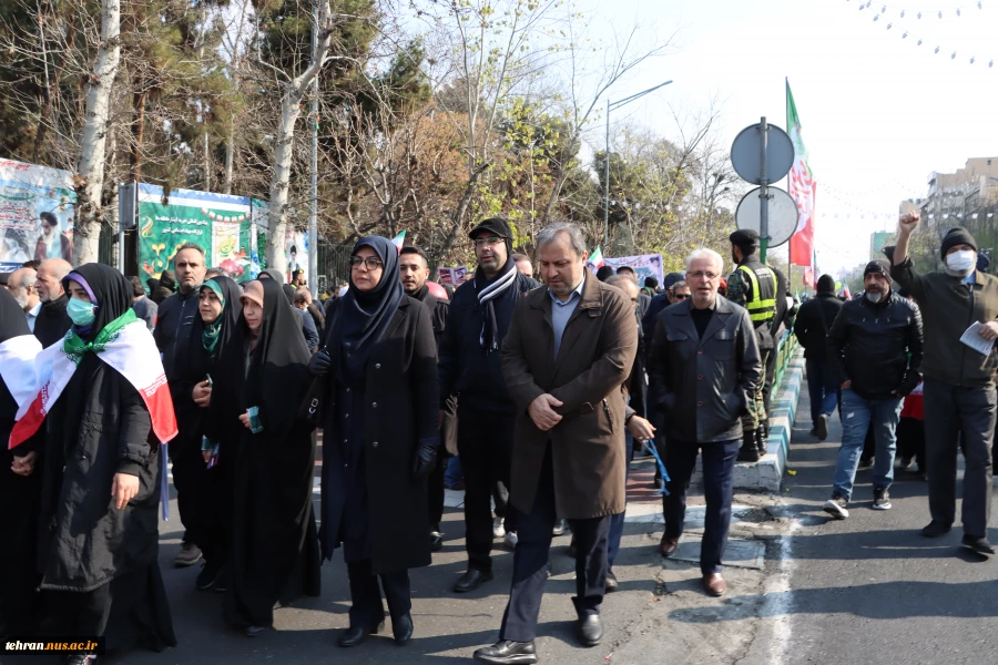 حضور پرشور دانشگاهیان دانشگاه ملی مهارت استان تهران در جشن پیروزی انقلاب و راهپیمایی یوم‌الله 22 بهمن 6