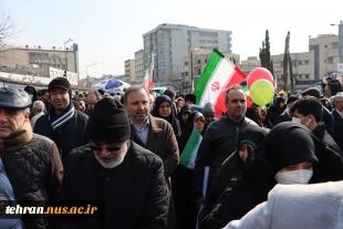 حضور پرشور دانشگاهیان دانشگاه ملی مهارت استان تهران در جشن پیروزی انقلاب و راهپیمایی یوم‌الله 22 بهمن 8