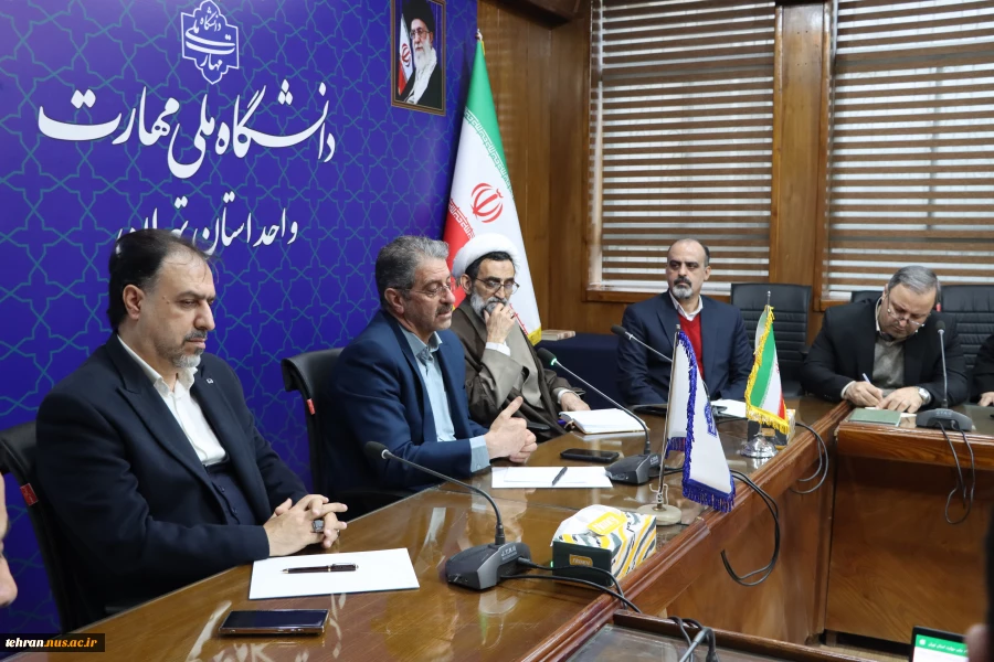 با حضور رییس دانشگاه ملی مهارت؛

نشست هم اندیشی اعضای هیئت علمی استان تهران برگزار شد 3