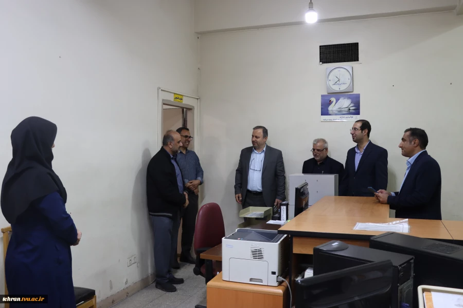 دیدار نوروزی رئیس دانشگاه ملی مهارت استان تهران با کارکنان دانشکده فنی انقلاب اسلامی 2
