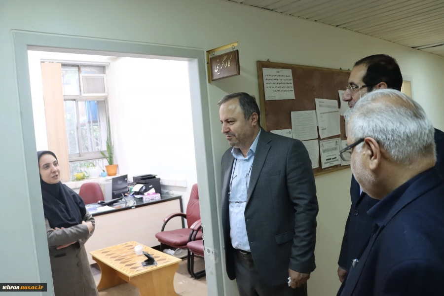 دیدار نوروزی رئیس دانشگاه ملی مهارت استان تهران با کارکنان دانشکده فنی انقلاب اسلامی 3