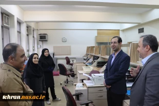 دیدار نوروزی رئیس دانشگاه ملی مهارت استان تهران با کارکنان دانشکده فنی انقلاب اسلامی 8
