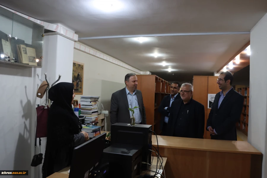 دیدار نوروزی رئیس دانشگاه ملی مهارت استان تهران با کارکنان دانشکده فنی انقلاب اسلامی 9