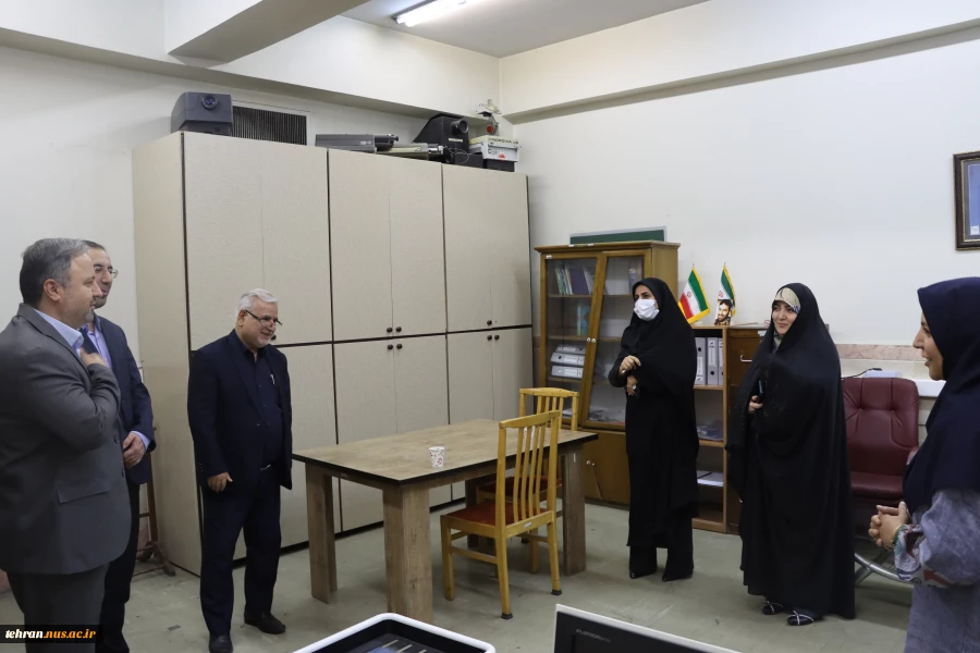 دیدار نوروزی رئیس دانشگاه ملی مهارت استان تهران با کارکنان دانشکده فنی انقلاب اسلامی 10