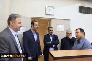 دیدار نوروزی رئیس دانشگاه ملی مهارت استان تهران با کارکنان دانشکده فنی انقلاب اسلامی 11