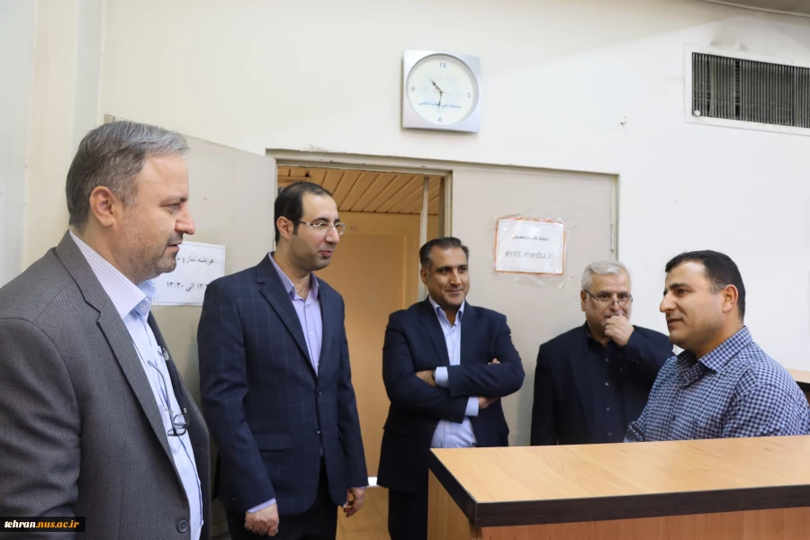دیدار نوروزی رئیس دانشگاه ملی مهارت استان تهران با کارکنان دانشکده فنی انقلاب اسلامی 11