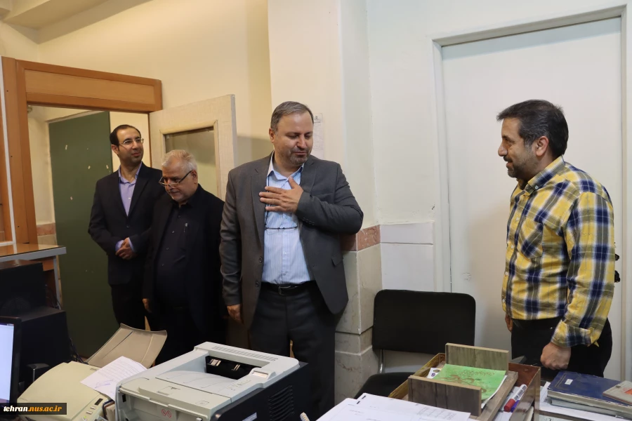 دیدار نوروزی رئیس دانشگاه ملی مهارت استان تهران با کارکنان دانشکده فنی انقلاب اسلامی 12